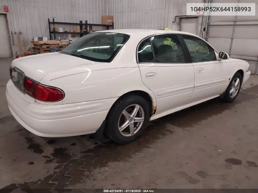 2004 Buick Lesabre Custom VIN: 1G4HP52K644158993 Lot: 42724391