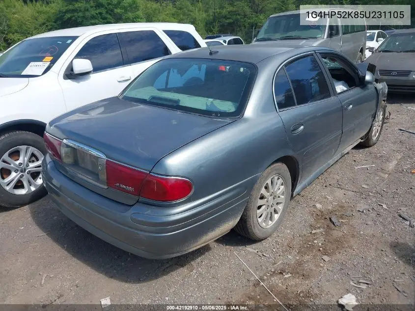 2005 Buick Lesabre Custom VIN: 1G4HP52K85U231105 Lot: 42192910