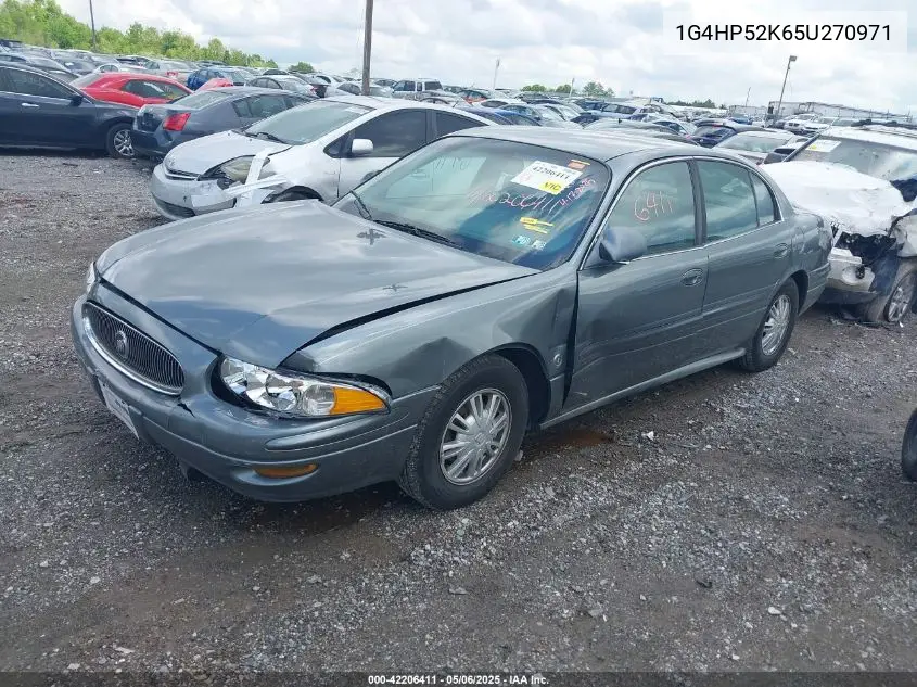 2005 Buick Lesabre Custom VIN: 1G4HP52K65U270971 Lot: 42206411