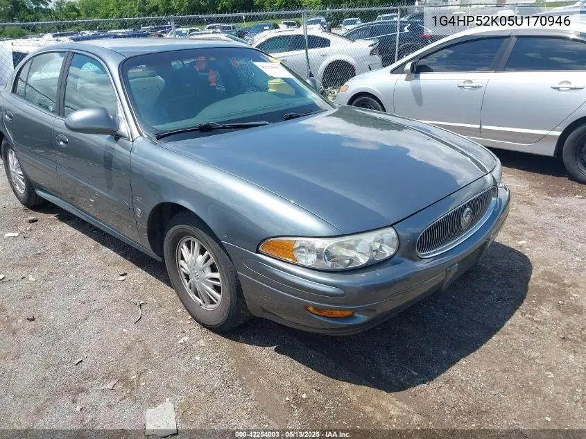 2005 Buick Lesabre Custom VIN: 1G4HP52K05U170946 Lot: 42254003