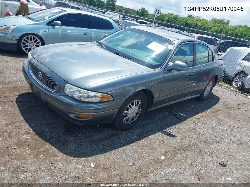 2005 Buick Lesabre Custom VIN: 1G4HP52K05U170946 Lot: 42254003