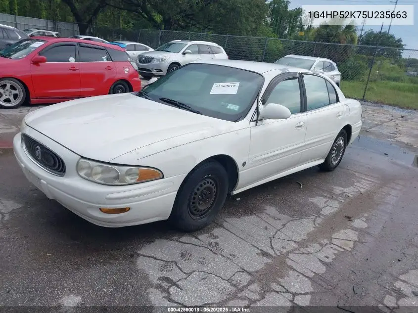 2005 Buick Lesabre Custom VIN: 1G4HP52K75U235663 Lot: 42560018