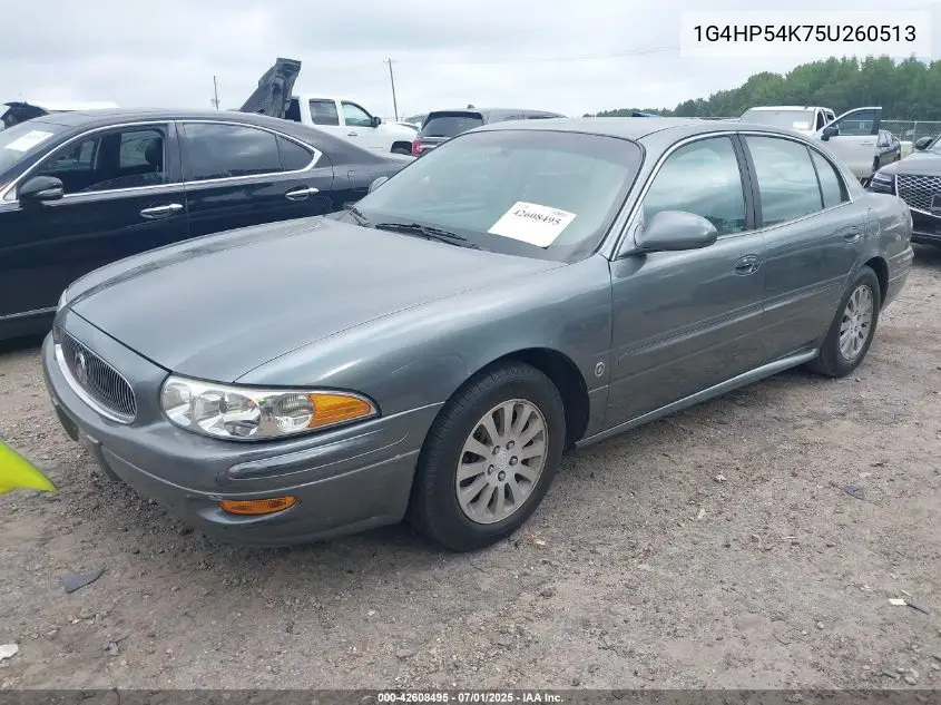 2005 Buick Lesabre Custom VIN: 1G4HP54K75U260513 Lot: 42608495