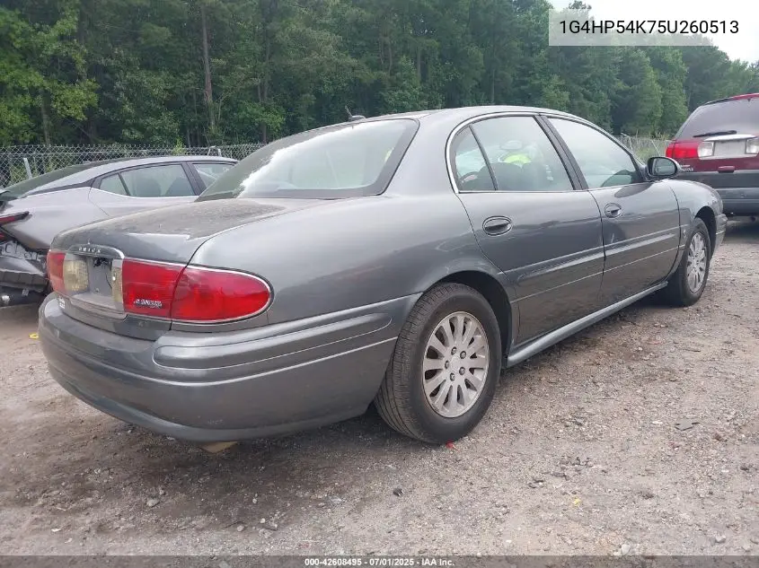 2005 Buick Lesabre Custom VIN: 1G4HP54K75U260513 Lot: 42608495