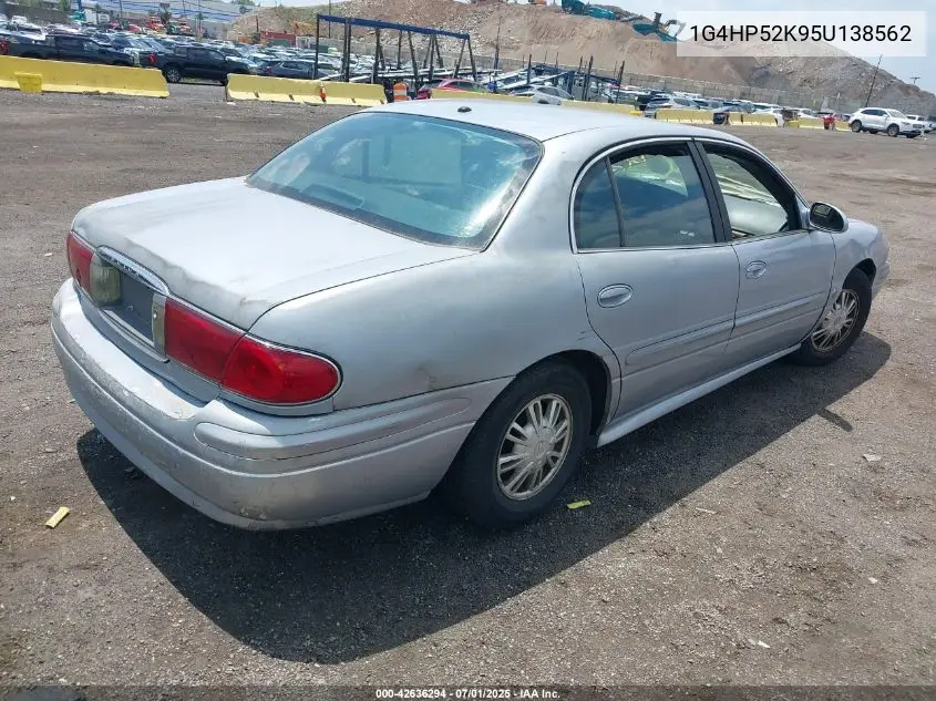 2005 Buick Lesabre Custom VIN: 1G4HP52K95U138562 Lot: 42636294