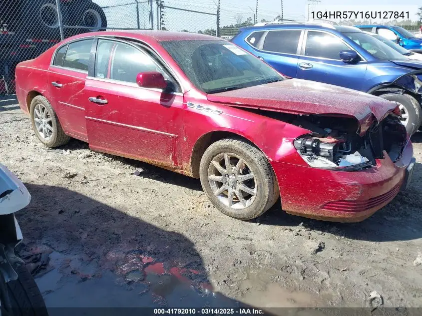 2006 Buick Lucerne Cxl VIN: 1G4HR57Y16U127841 Lot: 41792010
