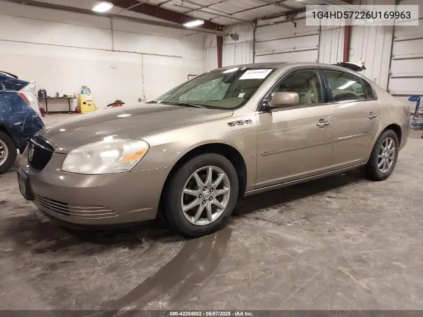 2006 Buick Lucerne Cxl VIN: 1G4HD57226U169963 Lot: 42204802