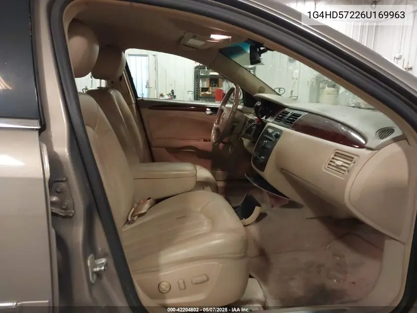 2006 Buick Lucerne Cxl VIN: 1G4HD57226U169963 Lot: 42204802