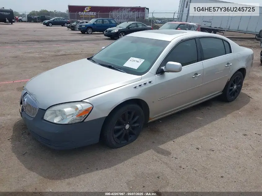 2006 Buick Lucerne Cxs VIN: 1G4HE57Y36U245725 Lot: 42207067