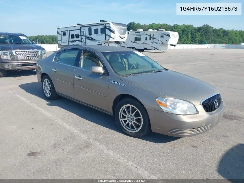 2006 Buick Lucerne Cxl VIN: 1G4HR57Y16U218673 Lot: 42558807