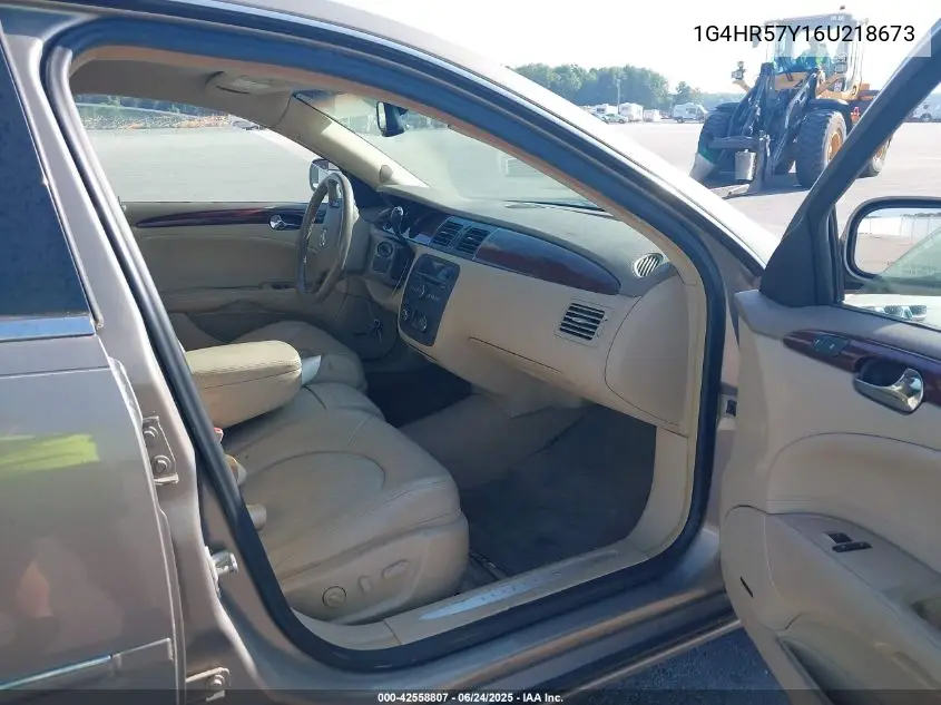 2006 Buick Lucerne Cxl VIN: 1G4HR57Y16U218673 Lot: 42558807