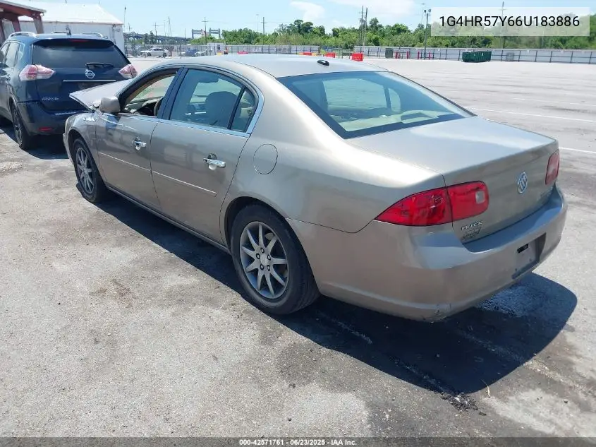 2006 Buick Lucerne Cxl VIN: 1G4HR57Y66U183886 Lot: 42571761