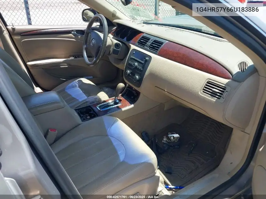 2006 Buick Lucerne Cxl VIN: 1G4HR57Y66U183886 Lot: 42571761