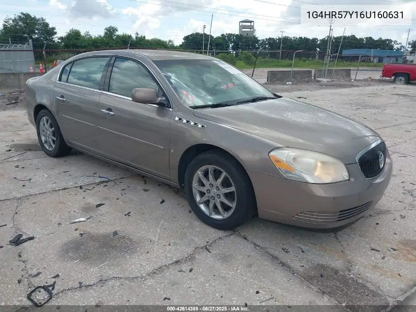 2006 Buick Lucerne Cxl VIN: 1G4HR57Y16U160631 Lot: 42614385