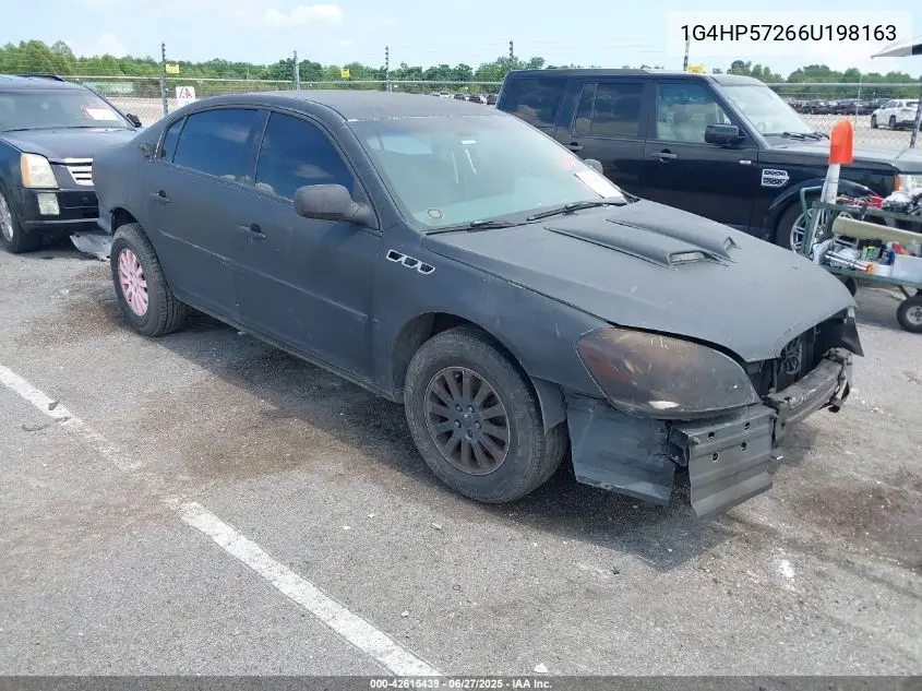 2006 Buick Lucerne Cx VIN: 1G4HP57266U198163 Lot: 42615439
