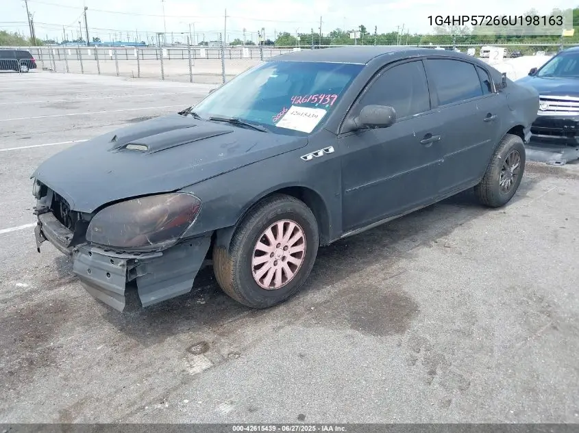 2006 Buick Lucerne Cx VIN: 1G4HP57266U198163 Lot: 42615439