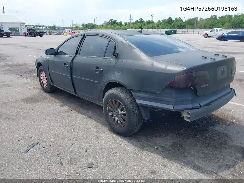 2006 Buick Lucerne Cx VIN: 1G4HP57266U198163 Lot: 42615439