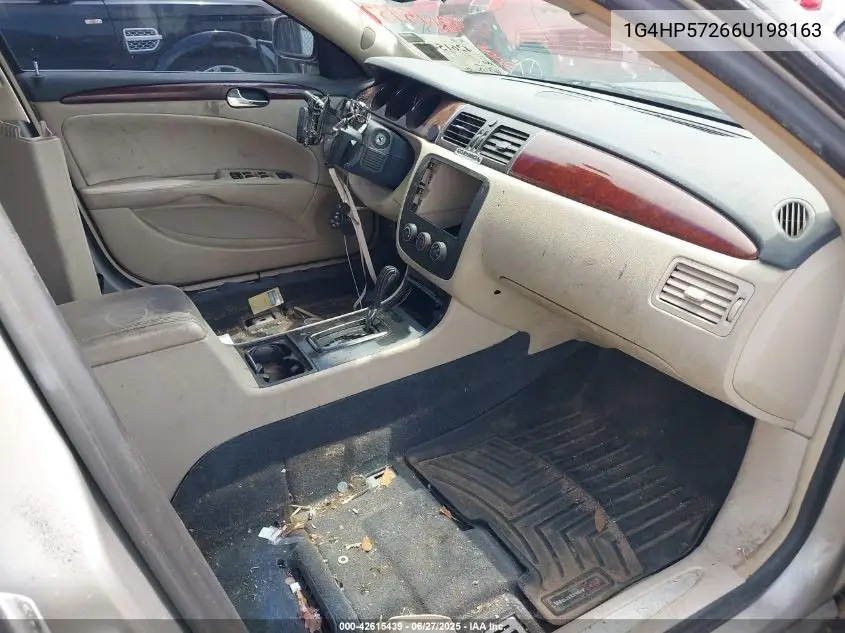 2006 Buick Lucerne Cx VIN: 1G4HP57266U198163 Lot: 42615439