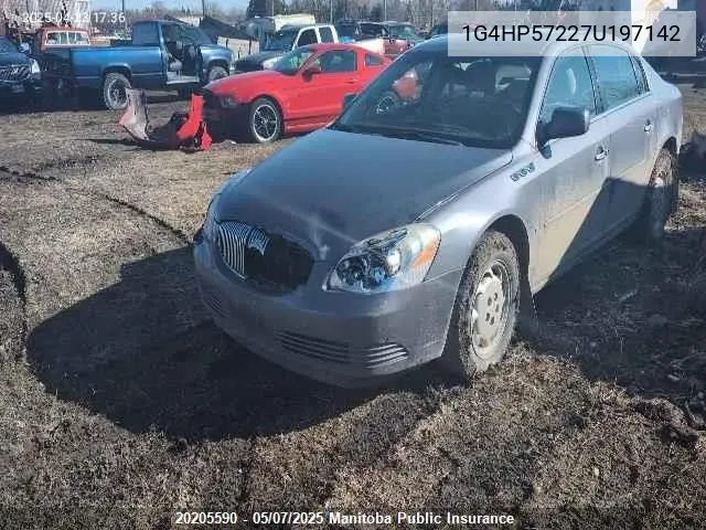 2007 Buick Lucerne Cx V6 VIN: 1G4HP57227U197142 Lot: 20205590