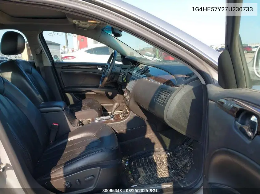 2007 Buick Lucerne Cxs VIN: 1G4HE57Y27U230733 Lot: 30065348