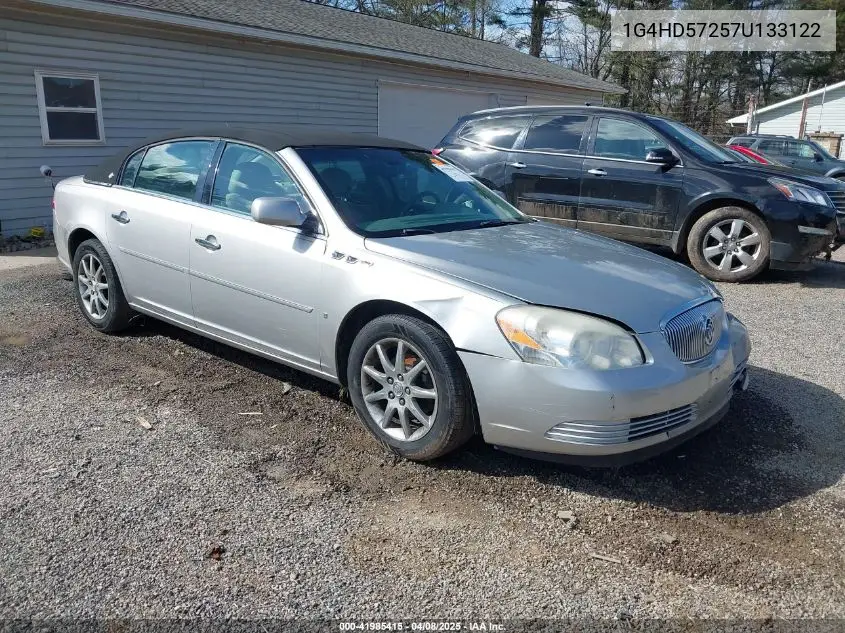2007 Buick Lucerne Cxl VIN: 1G4HD57257U133122 Lot: 41985415