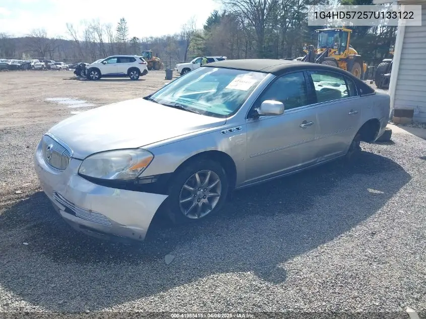 2007 Buick Lucerne Cxl VIN: 1G4HD57257U133122 Lot: 41985415