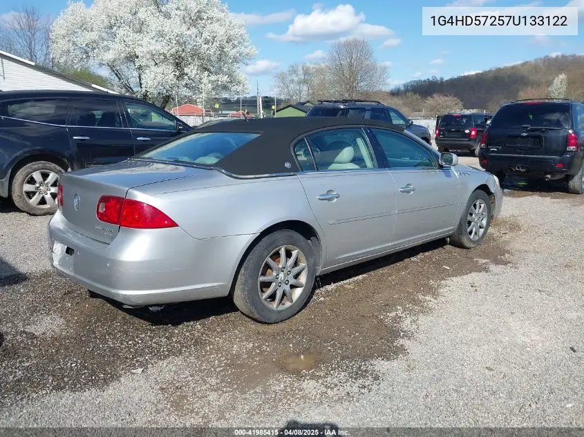2007 Buick Lucerne Cxl VIN: 1G4HD57257U133122 Lot: 41985415