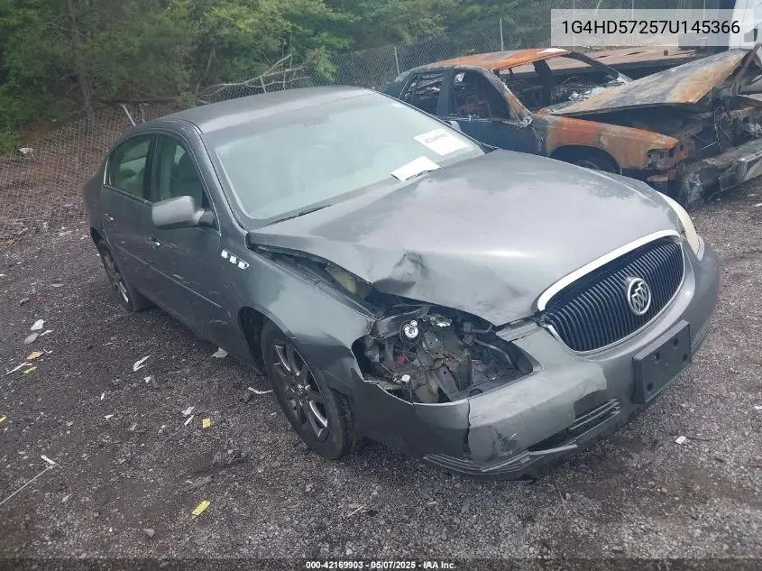 2007 Buick Lucerne Cxl VIN: 1G4HD57257U145366 Lot: 42169903