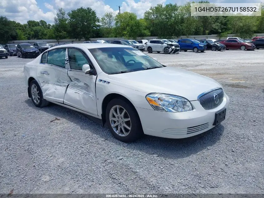 2007 Buick Lucerne Cxl VIN: 1G4HD57267U158532 Lot: 42574494