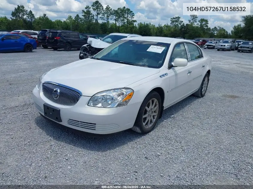 2007 Buick Lucerne Cxl VIN: 1G4HD57267U158532 Lot: 42574494