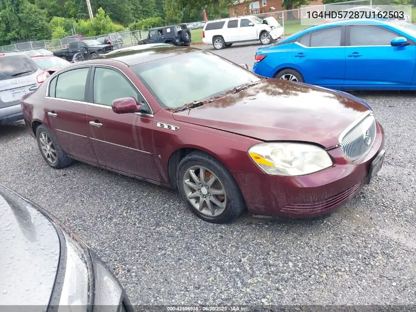 2007 Buick Lucerne Cxl VIN: 1G4HD57287U162503 Lot: 42596935