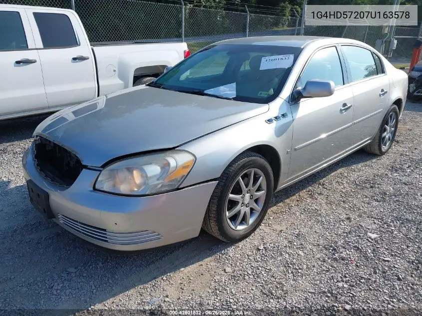 2007 Buick Lucerne Cxl VIN: 1G4HD57207U163578 Lot: 42601832