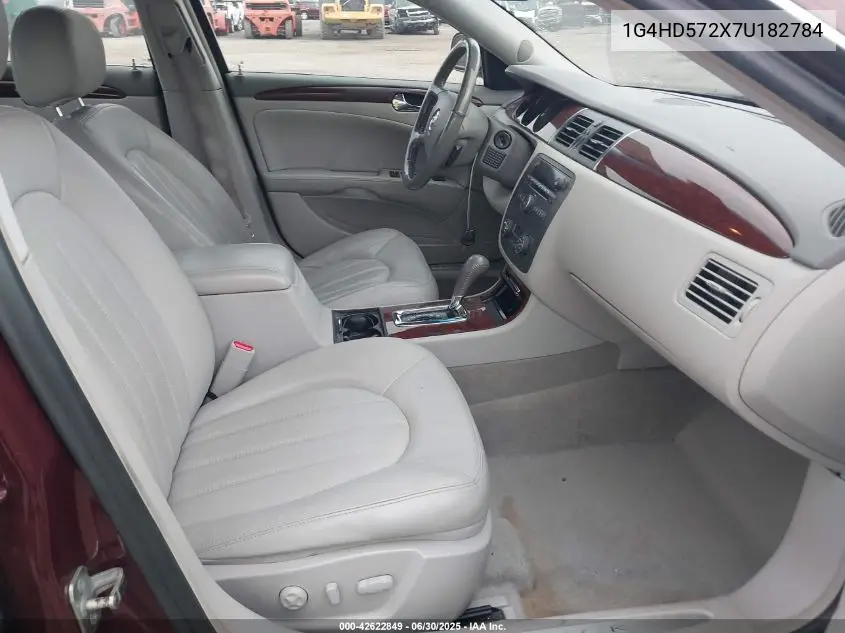 2007 Buick Lucerne Cxl VIN: 1G4HD572X7U182784 Lot: 42622849