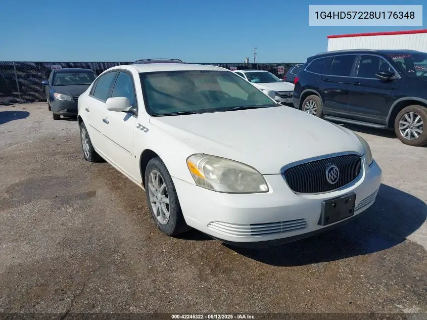 2008 Buick Lucerne Cxl VIN: 1G4HD57228U176348 Lot: 42245322