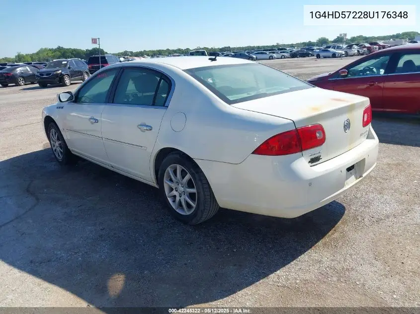 2008 Buick Lucerne Cxl VIN: 1G4HD57228U176348 Lot: 42245322