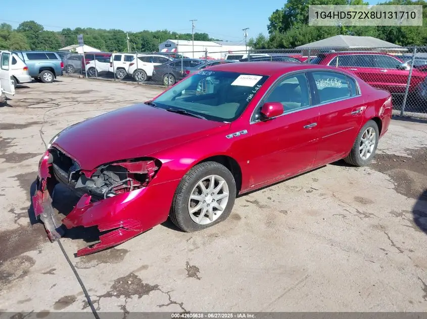 2008 Buick Lucerne Cxl VIN: 1G4HD572X8U131710 Lot: 42605638