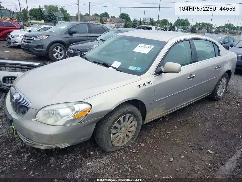 2008 Buick Lucerne Cx VIN: 1G4HP57228U144653 Lot: 42605847