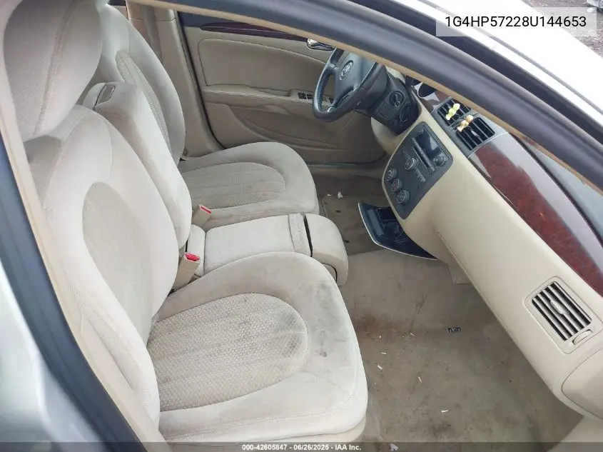 2008 Buick Lucerne Cx VIN: 1G4HP57228U144653 Lot: 42605847