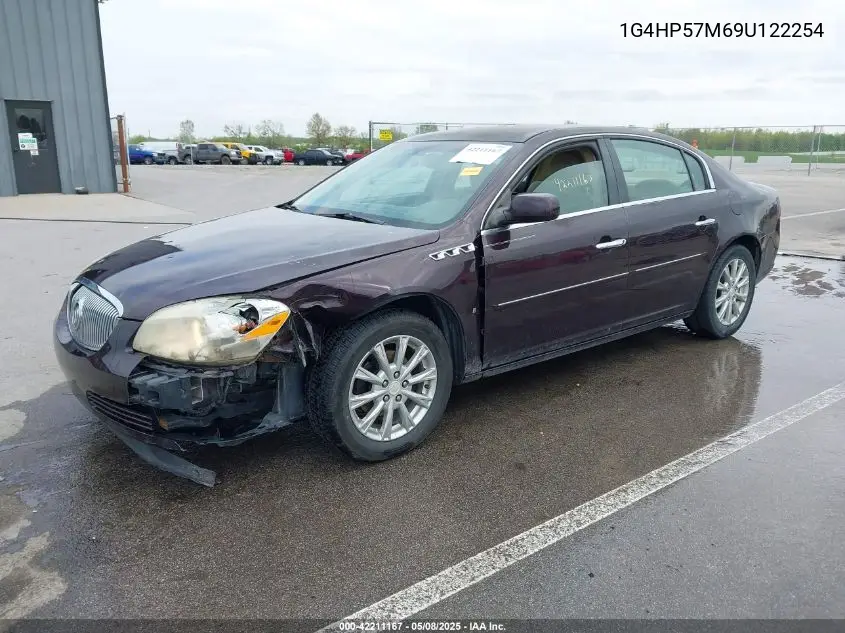 2009 Buick Lucerne Cx VIN: 1G4HP57M69U122254 Lot: 42211167