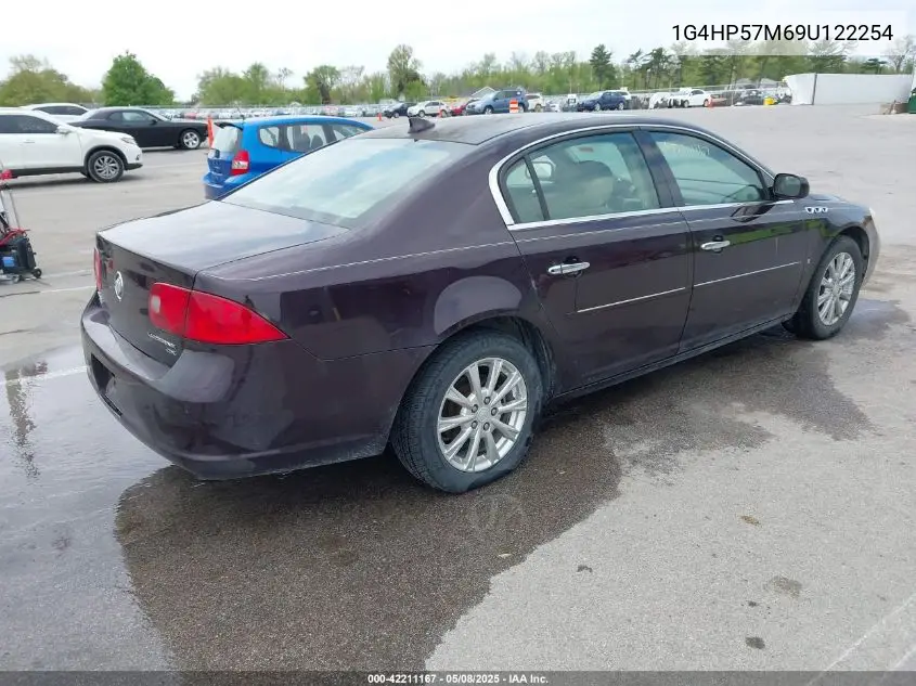 2009 Buick Lucerne Cx VIN: 1G4HP57M69U122254 Lot: 42211167