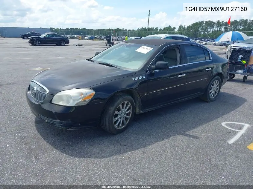 2009 Buick Lucerne Cxl VIN: 1G4HD57MX9U127160 Lot: 42222588