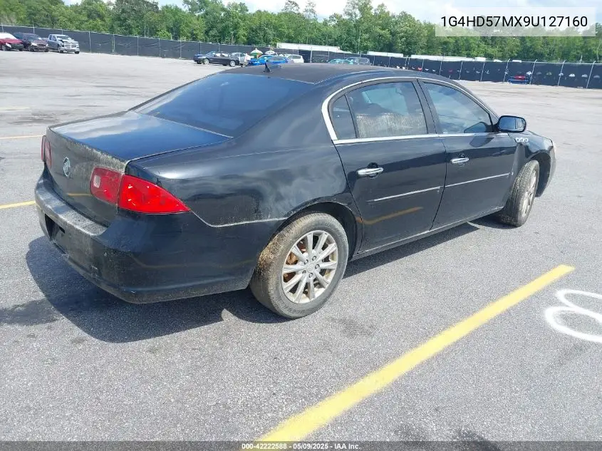 2009 Buick Lucerne Cxl VIN: 1G4HD57MX9U127160 Lot: 42222588