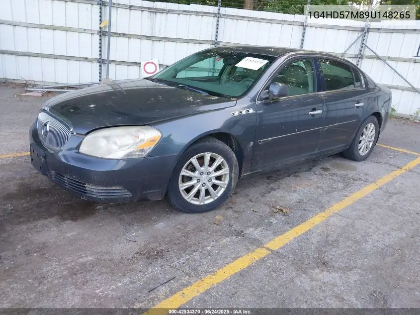 2009 Buick Lucerne Cxl VIN: 1G4HD57M89U148265 Lot: 42534370