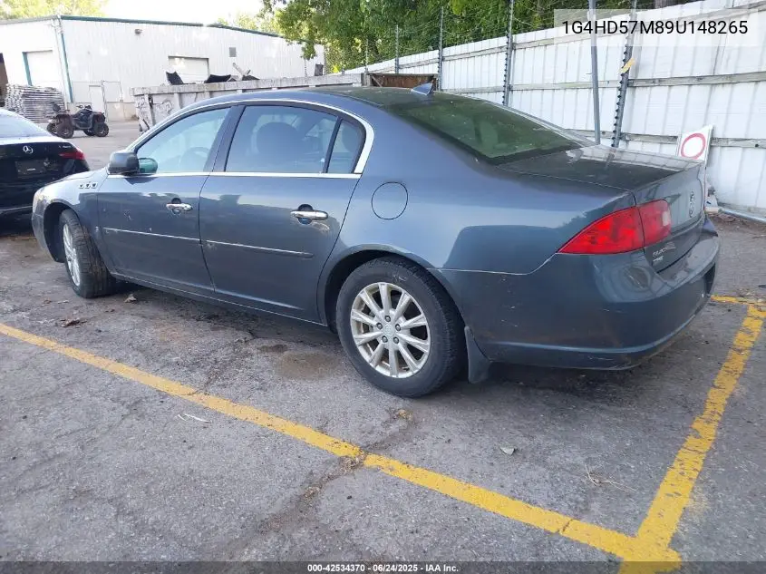 2009 Buick Lucerne Cxl VIN: 1G4HD57M89U148265 Lot: 42534370