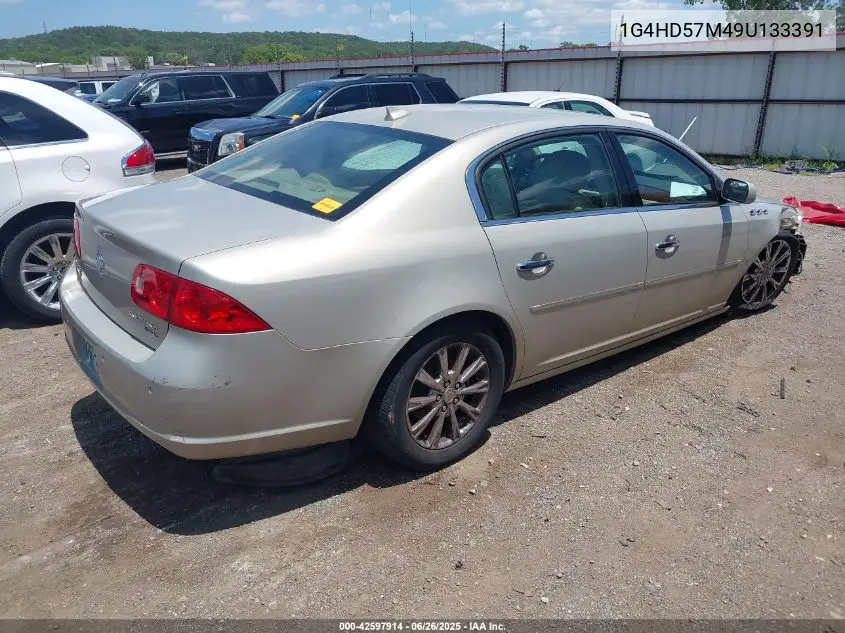 2009 Buick Lucerne Cxl-4 VIN: 1G4HD57M49U133391 Lot: 42597914
