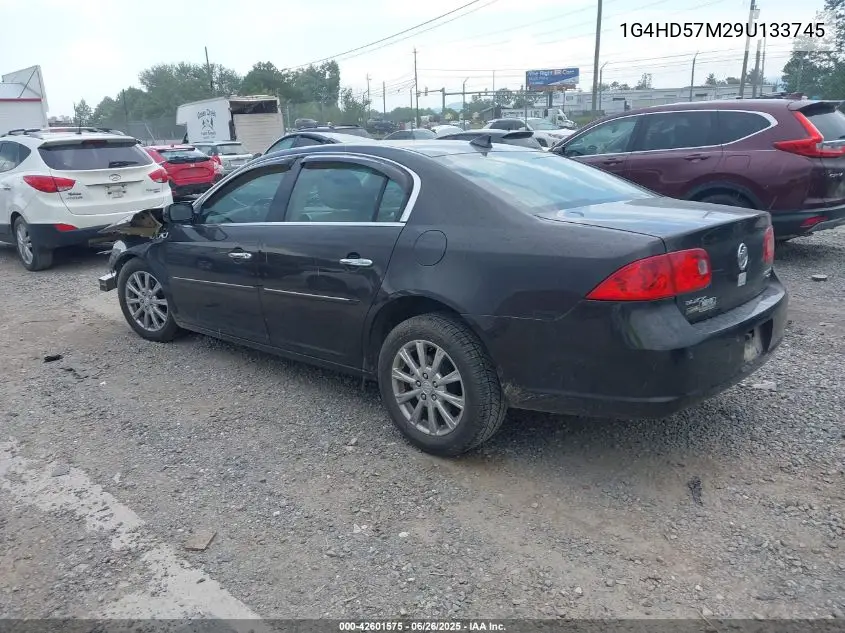 2009 Buick Lucerne Cxl-3 VIN: 1G4HD57M29U133745 Lot: 42601575