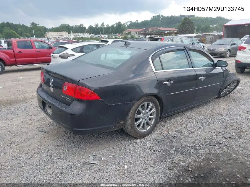 2009 Buick Lucerne Cxl-3 VIN: 1G4HD57M29U133745 Lot: 42601575