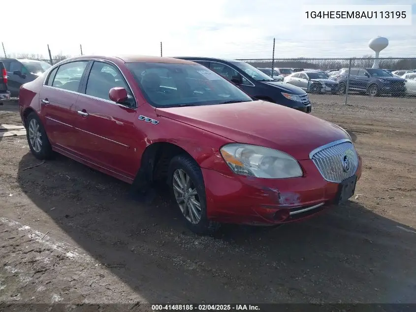 2010 Buick Lucerne Cxl-3 VIN: 1G4HE5EM8AU113195 Lot: 41488185