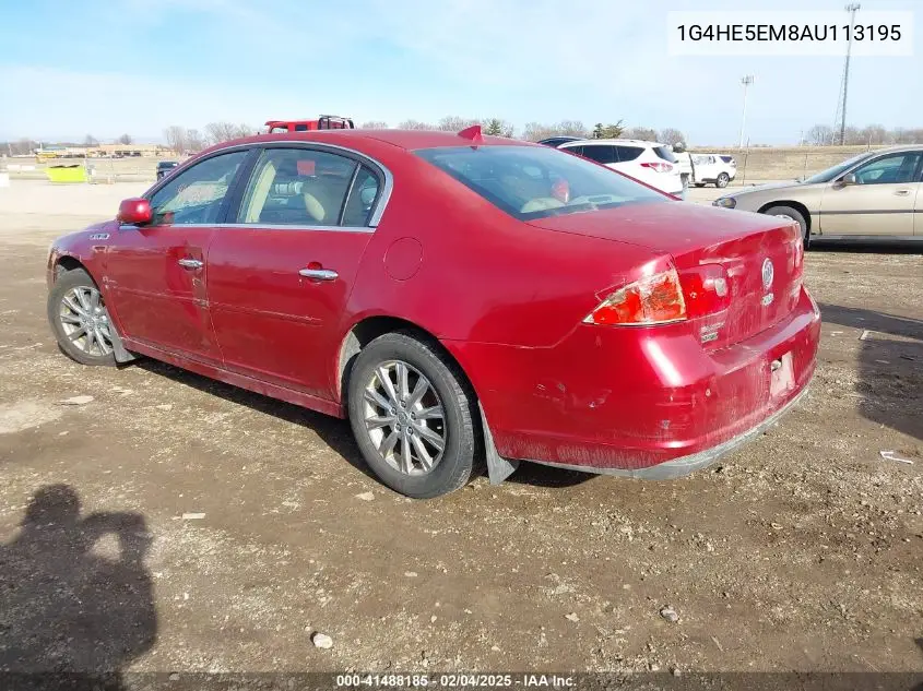 2010 Buick Lucerne Cxl-3 VIN: 1G4HE5EM8AU113195 Lot: 41488185