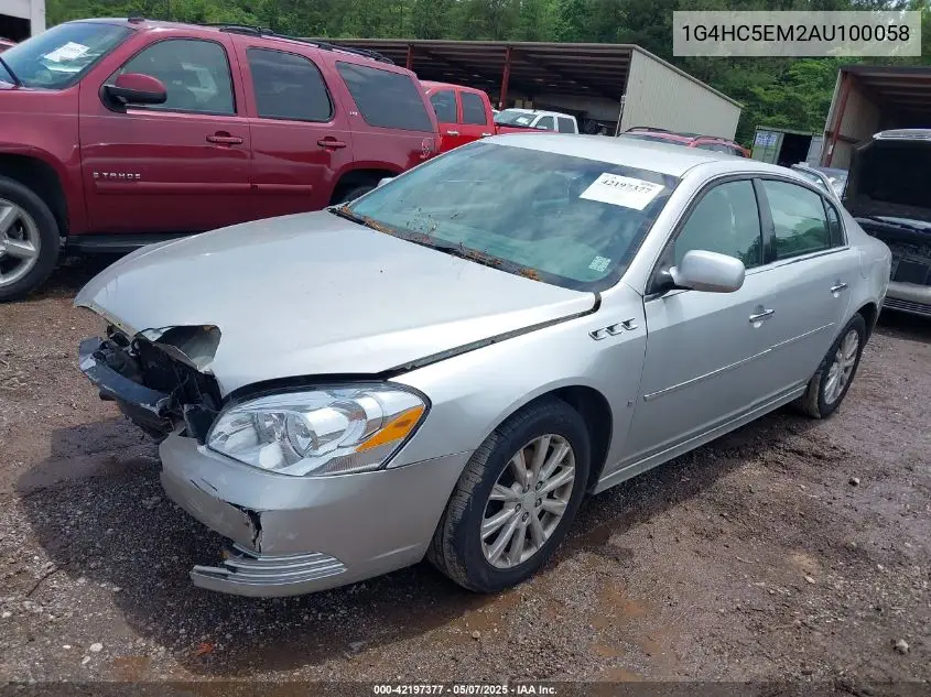 2010 Buick Lucerne Cxl VIN: 1G4HC5EM2AU100058 Lot: 42197377